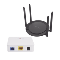 Kit 2 ONU Bridge V-Sol, Dual GPON/EPON con Router Home Wi-Fi Ideal para distribuciones WISP de mayor cobertura Wi-Fi en Hogares y Oficinas