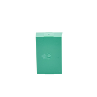 Caja trasera de montaje color verde para estaciones de parada STOPPER