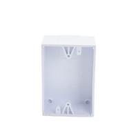 Caja trasera de montaje color blanco para Estaciones de Parada STOPPER