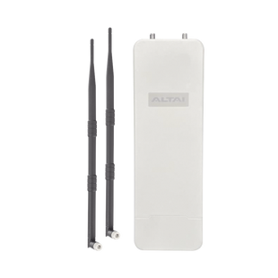 Poderoso Kit WiFi Omnidireccional en 2.4 GHz para WISP, Hasta +200 m de Cobertura, El Kit Incluye Punto de Acceso C1XN+ y  2 x Antenas de 9dBi  Omnidireccionales