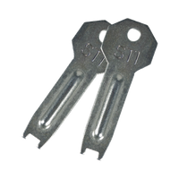 Dos llaves de manipulación EXIT STOPPER® STI-6400