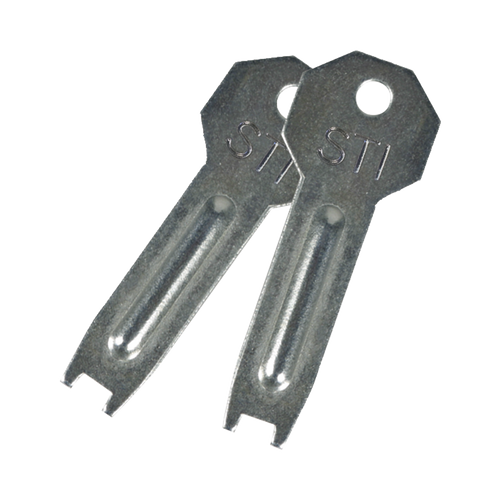 Dos llaves de manipulación EXIT STOPPER® STI-6400