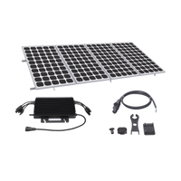 Kit Solar para Interconexión de 2.2KW de Potencia Pico 220Vcc con Microinversor y 4 Módulos de 550 W (Incluye Montaje )