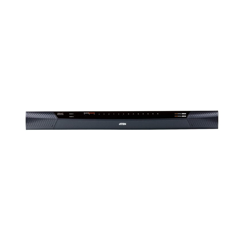 Switch KVM por IP multi-interfaz | Cat 5 | 16 puertos de 1 consola local | 1 consola remota con Virtual Media (1920 x 1200) |