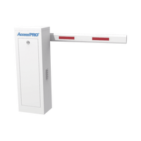 Kit de Barrera Vehicular Derecha con Brazo Telescópico / Soporta brazo Telescópico de hasta 6 metros / Tiempo de Apertura 6 segundos