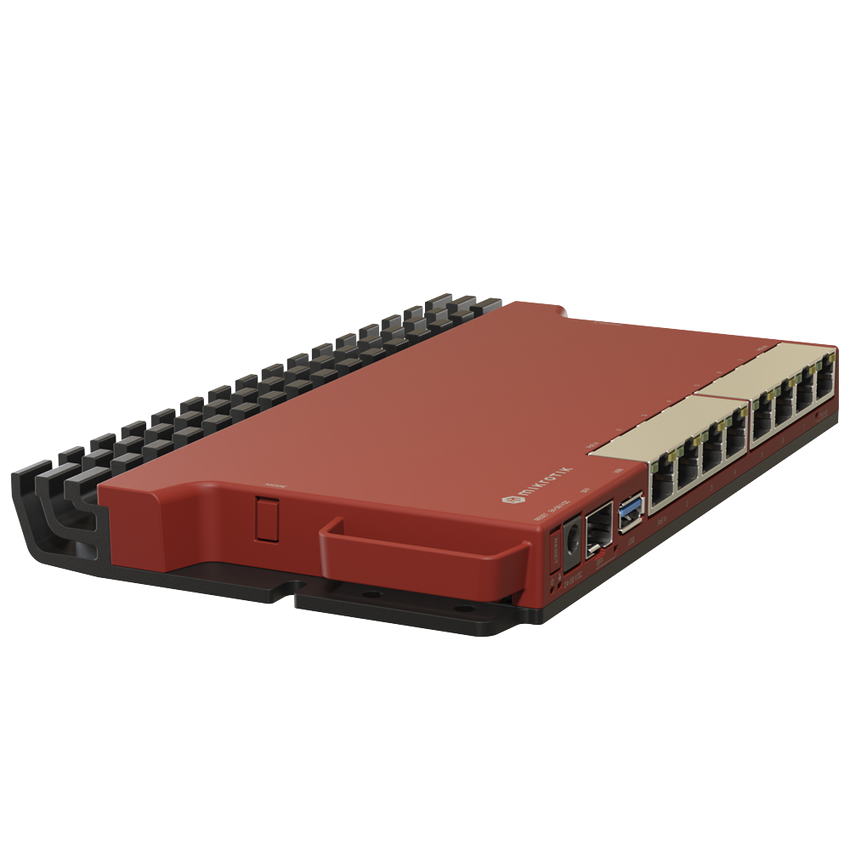 Router con CPU ARM / 8 Puertos GE / SFP 2.5G / montaje 1U