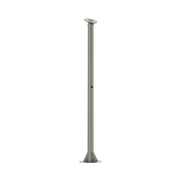 Poste para Cámara ANPR / Compatible con DS-TCG406-E / Altura de 1.5 Metros /  Color Gris