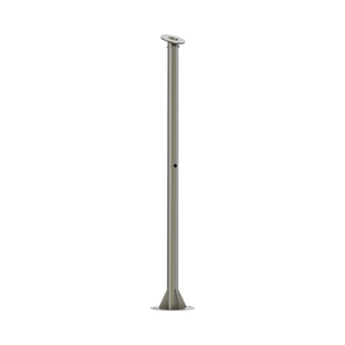Poste para Cámara ANPR / Compatible con DS-TCG406-E / Altura de 1.5 Metros /  Color Gris