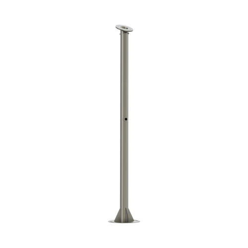 Poste para Cámara ANPR / Compatible con DS-TCG406-E / Altura de 1.5 Metros /  Color Gris