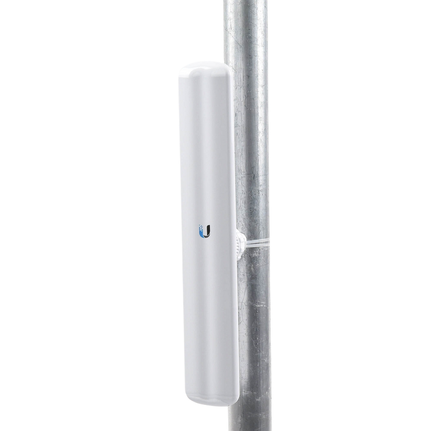 Estación Base 2x2 MIMO airMAX LiteAP AC hasta 450 Mbps, 5 GHz (5150 - 5875 MHz) con antena integrada de 16 dBi y cobertura de 120 grados