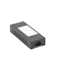 Inyector Super Hi-PoE / 56 Vcc / 30 Watts / Para Domos HIKVISION PTZ / IP (-AE / DE) / Soporta 802.3 af /at / Para Aplicaciones de CCTV