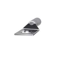 Zapatas de compresión LCA2-38-Q, para cal. 2 Awg, Barreno para tornillo prisionero de 3/8, 1 Pz