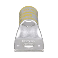 Zapata de compresión LCA250-38-X para cal. 250Kcm, Barreno para tornillo prisionero de 3/8, 1 Pz
