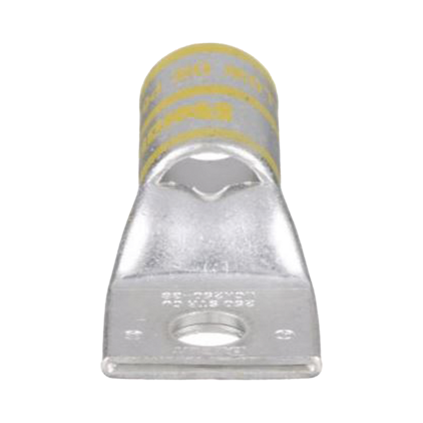 Zapata de compresión LCA250-38-X para cal. 250Kcm, Barreno para tornillo prisionero de 3/8, 1 Pz