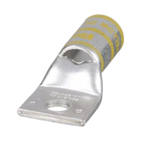 Zapata de compresión LCA250-38-X para cal. 250Kcm, Barreno para tornillo prisionero de 3/8, 1 Pz