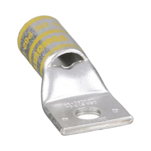 Zapata de compresión LCA250-38-X para cal. 250Kcm, Barreno para tornillo prisionero de 3/8, 1 Pz