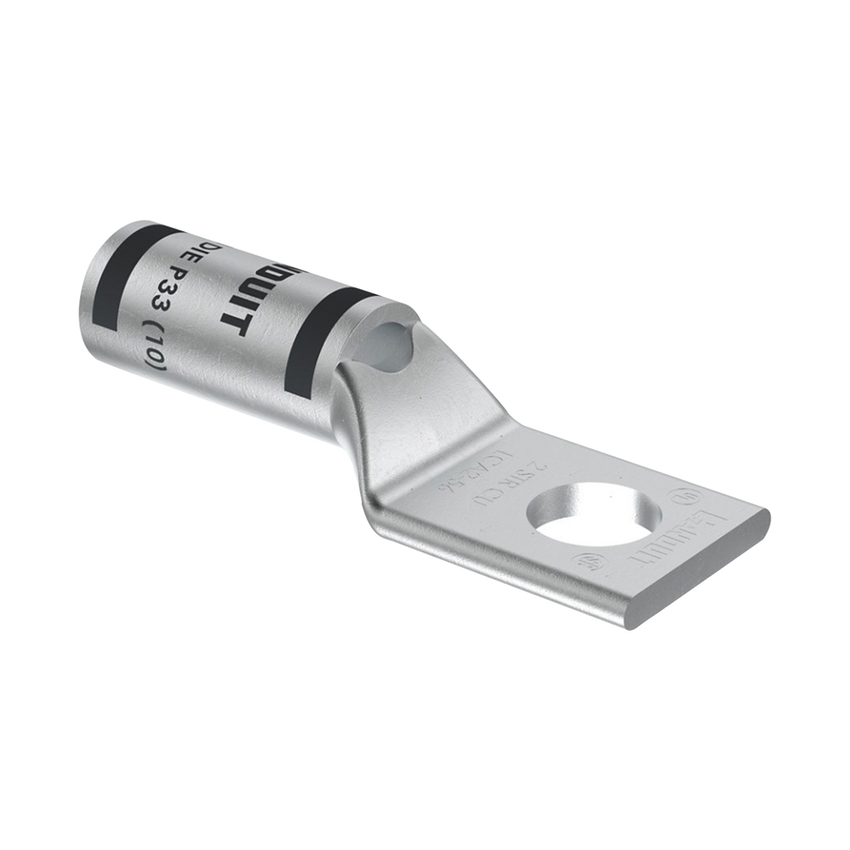 Zapata de compresión LCA2-56-Q, para cal. 2 Awg, Barreno para tornillo prisionero de 5/16, 1 Pz
