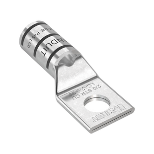 Zapata de compresión LCA2/0-38-X para cal. 2/0 Awg, Barreno para tornillo prisionero de 3/8, 1 Pz