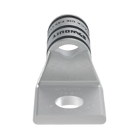Zapata de compresión LCA2/0-56-X para cal. 2/0 Awg, Barreno para tornillo prisionero de 5/16, 1 Pz