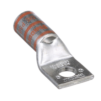 Terminal de Compresión de Cobre con Orificio 3/8 in, para Cable 3/0 AWG. 1 Pz.