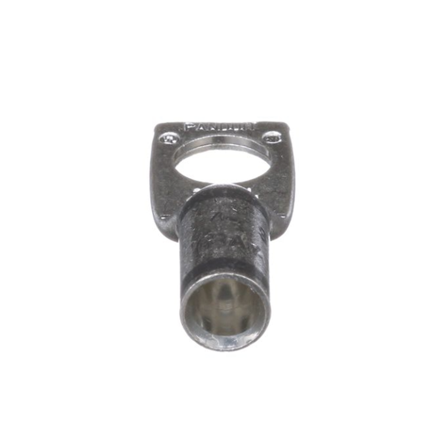 Zapata de compresión LCA4-38-L, para cal. 4 Awg, Barreno para tornillo prisionero de 3/8, 1 Pz