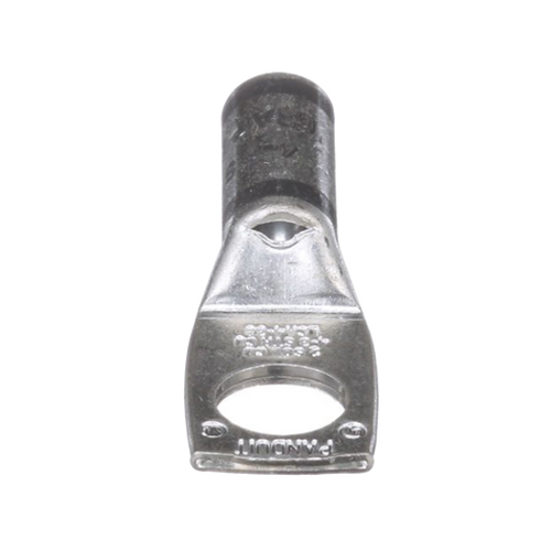 Zapata de compresión LCA4-38-L, para cal. 4 Awg, Barreno para tornillo prisionero de 3/8, 1 Pz