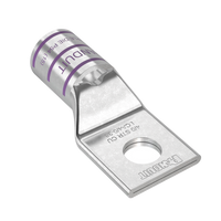 Terminal de Compresión de Cobre con Orificio 3/8", para Cable 4/0 AWG. 10 Piezas