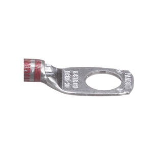 Zapata de compresión LCA8-38-L, para cal. 8 Awg, Barreno para tornillo prisionero de 3/8, 1 Pz