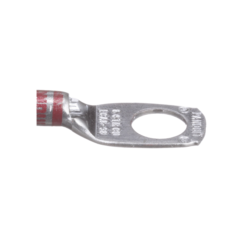 Zapata de compresión LCA8-38-L, para cal. 8 Awg, Barreno para tornillo prisionero de 3/8, 1 Pz