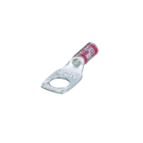 Zapata de compresión LCA8-56-L para cal. 8 Awg, Barreno para tornillo prisionero de 5/16, 1 Pz