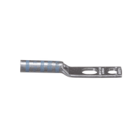 Zapata de compresión LCC6-14JAW-l para cal. 6 Awg, Doble barreno para tornillo prisionero de 1/4, 1 pz