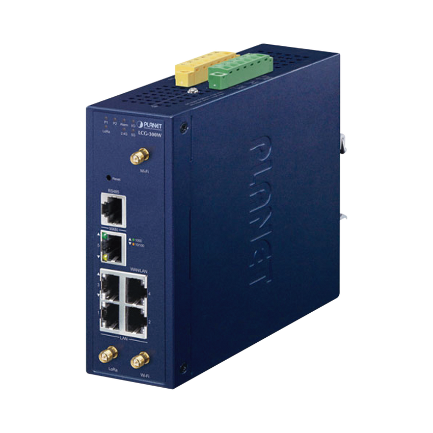 (LoRa) Gateway Industrial Inalámbrico de 5 Puertos 10/100/1000T