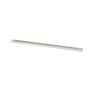 Canaleta LD10 de PVC rígido, con cinta adhesiva para instalación sin herramientas, de 38.4 x 24 x 3048 mm, Color Blanco Mate