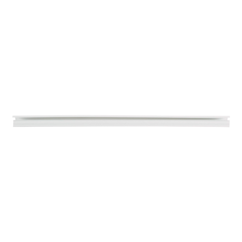 Canaleta LD10 de PVC rígido, con cinta adhesiva para instalación sin herramientas, de 38.4 x 24 x 1828.8 mm, Color Blanco