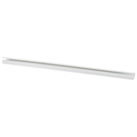 Canaleta LD10 de PVC rígido, con cinta adhesiva para instalación sin herramientas, de 38.4 x 24 x 1828.8 mm, Color Blanco