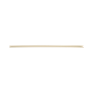 Canaleta LD3 de PVC rígido, con cinta adhesiva para instalación sin herramientas, 19.6 x 11.2 x 1828.8 mm, Color Blanco Mate