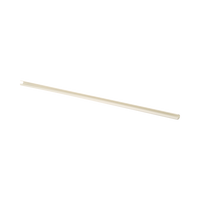 Canaleta LD3 de PVC rígido, con cinta adhesiva para instalación sin herramientas, 19.6 x 11.2 x 1828.8 mm, Color Blanco Mate