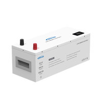 Batería de litio LiFeO4 12.8Vcc, 200Ah, 2.56Kwh, Pantalla LCD para Monitoreo Local, Carcasa Metálica