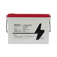 Batería de Litio Ciclo Profundo, 12.8 Vcc 280Ah,  6000 ciclos, LiFePO4  , Solar, Marina, Máximo 140 A de Descarga