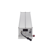 Batería de Ion-Litio para Videovigilancia 1280 Wh,  100Ah,  Controlador Incluido, Conexión Directa a Panel Solar y Salida de 12 Vcc o 24 Vcc