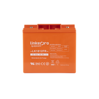 Batería 12 V / 18 Ah / UL / Tecnología AGM / Vida útil promedio de 5 años / Retardante a la Flama / Para uso en equipo electrónico, Alarmas de Intrusión / Incendio/ Control de acceso / Video Vigilancia / TermInale