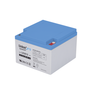 Batería 12 V / 26 Ah / UL / Tecnología AGM / Vida útil promedio de 5 años /Para uso en equipo electrónico, Alarmas de Intrusión / Incendio/ Control de acceso / Video Vigilancia / Terminales M5