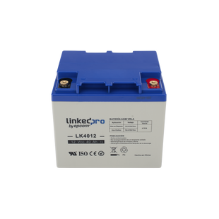 Batería de respaldo 12 V | 40 Ah | AGM | Especial para Seguridad Electrónica | UPS | Sistemas de Emergencia | Certificada UL | Vida útil 5 años | Terminales T2