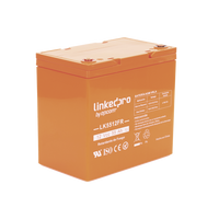 Batería de respaldo  12 V | 55 Ah | AGM | Certificada UL94-V0 Retardante a la Flama | Especial para Seguridad Electrónica | UPS  | Sistemas de emergencia | Vida útil 5 años | Terminales T2