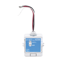 (RadioRA2) Relay control de iluminación, carga 16A, 120/277V, compatible con RadioRA2, RA2Select y RR3.