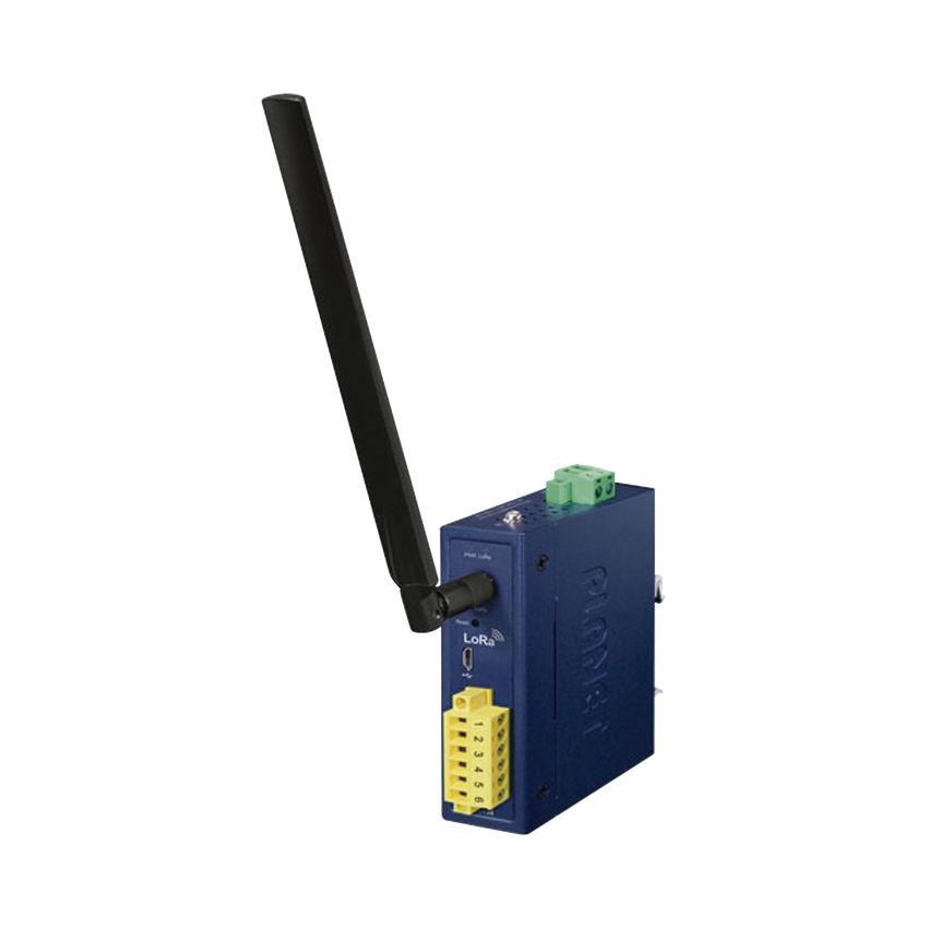 (LoRa)  Controlador de Nodo Industrial IP30 (Modbus RS232, RS485)
