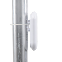 NanoStation airMAX Loco5AC CPE hasta 450 Mbps, 5 GHz (5150 - 5875 MHz), con antena integrada de 13 dBi, no incluye adaptador PoE