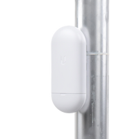 NanoStation airMAX Loco5AC CPE hasta 450 Mbps, 5 GHz (5150 - 5875 MHz), con antena integrada de 13 dBi, no incluye adaptador PoE