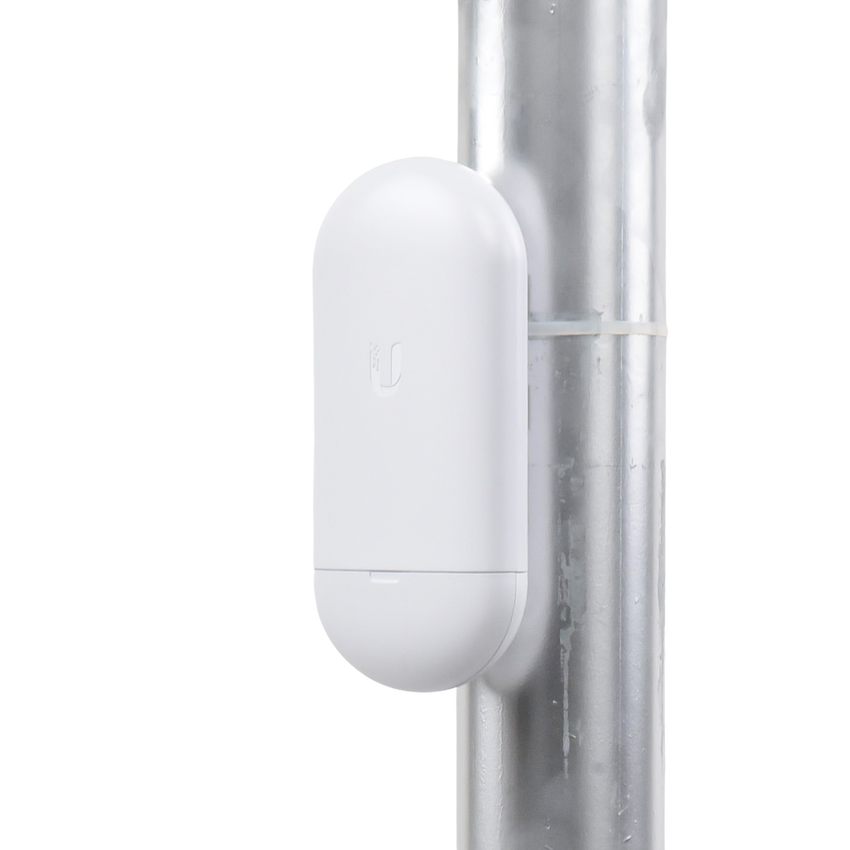 NanoStation airMAX Loco5AC CPE hasta 450 Mbps, 5 GHz (5150 - 5875 MHz), con antena integrada de 13 dBi, no incluye adaptador PoE