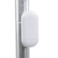 NanoStation airMAX Loco5AC CPE hasta 450 Mbps, 5 GHz (5150 - 5875 MHz), con antena integrada de 13 dBi, no incluye adaptador PoE